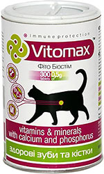 Vitomax Комплекс для зміцнення зубів і кісток у котів
