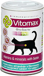 Vitomax Комплекс із біотином для краси шерсті у котів