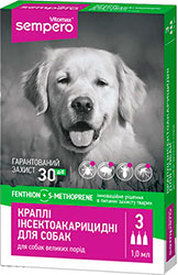 Vitomax Sempero Протипаразитарні краплі для собак великих порід