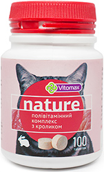 Vitomax Nature Поливитаминный комплекс со вкусом кролика для кошек