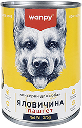 Wanpy Beef Вологий корм з яловичиною для собак