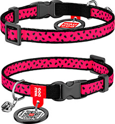 WauCat Nylon Нашийник "Кавун" з QR-паспортом для котів