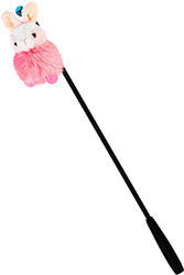 WauCat Fun Teaser Вудочка телескопічна із зайчиком для котів WauCat Fun Teaser Вудочка телескопічна із зайчиком для котів