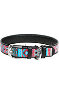 WauDog "Етно" Нашийник з принтом для собак, чорний WauDog "Етно" Нашийник з принтом для собак, чорний