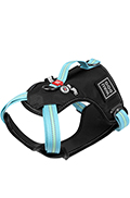 WauDog Безпечна шлея для собак, блакитна