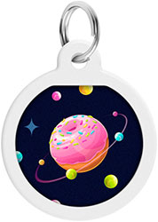 WauDog Адресник Smart ID з QR-паспортом "Всесвіт пончиків" WauDog Адресник Smart ID з QR-паспортом "Всесвіт пончиків"