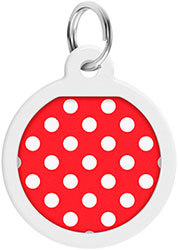 WauDog Адресник Smart ID з QR-паспортом "Горох" WauDog Адресник Smart ID з QR-паспортом "Горох"