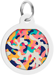 WauDog Адресник Smart ID з QR-паспортом "Камо", різнокольоровий WauDog Адресник Smart ID з QR-паспортом "Камо", різнокольоровий