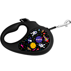 WauDog Поводок-рулетка "NASA" для собак, лента, 3 м