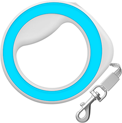 WauDog Поводок-рулетка круглая для собак весом до 40 кг, лента, 2,9 м