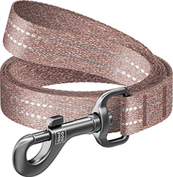 WauDog Re-cotton Повідець із відновленої бавовни для собак, коричневий