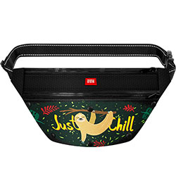 WauDog Textile Поясная сумка-бананка "Ленивец"