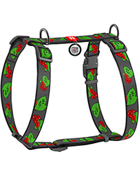 WauDog Nylon Шлея з принтом "Калина" для собак, нейлон