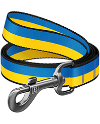 WauDog Nylon Повідець з принтом "Colors of freedom" для собак, нейлон WauDog Nylon Повідець з принтом "Colors of freedom" для собак, нейлон