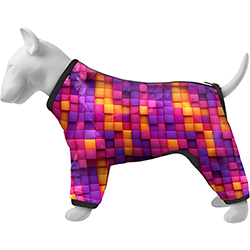 WauDog Clothes Вітрівка "Куби 3Д" для собак