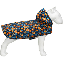 WauDog Clothes Дощовик-накидка "Апельсини" для собак