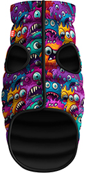 WauDog Clothes Курточка "Зубаті монстри" для собак