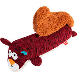 WauDog Fun Plush Игрушка "Белка" для собак, 18 см