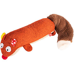 WauDog Fun Plush Игрушка "Лиса" для собак, 18 см