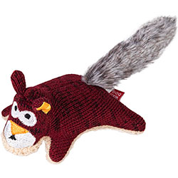 WauDog Fun Plush Игрушка "Белка" для собак, 9 см