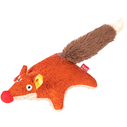 WauDog Fun Plush Игрушка "Лиса" для собак, 14 см