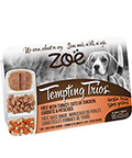 Zoe Tempting Trios Консервы с индейкой, курицей и овощами для собак