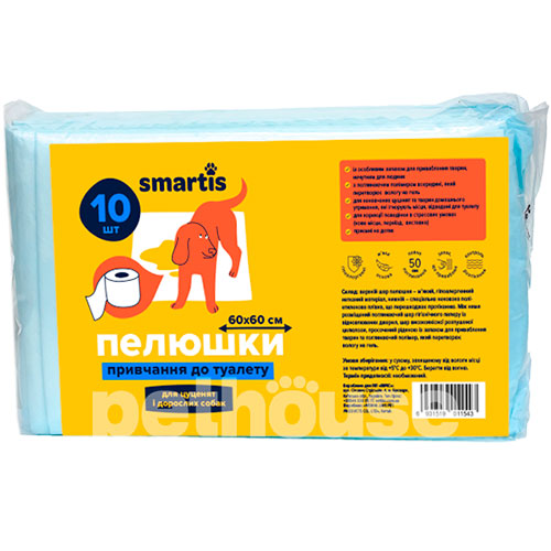 Smartis Пелюшки для привчання собак до туалету, середні