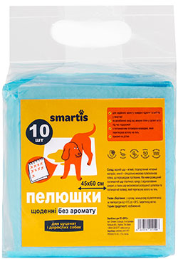 Smartis Пелюшки щоденні для собак, стандартні