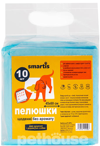 Smartis Пелюшки щоденні для собак, стандартні