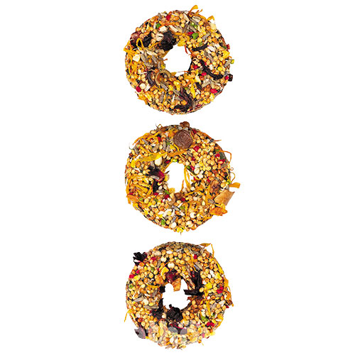 Special One Donuts Лакомство-пончики со смородиной, эхинацеей и виноградом для птиц, фото 2