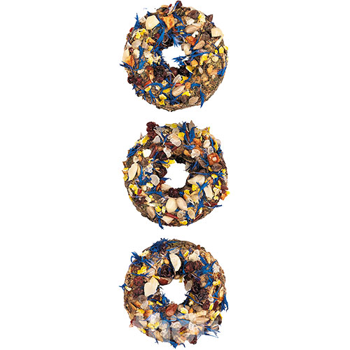 Special One Donuts Лакомство-пончики с цикорием, арахисом и барбарисом для грызунов, фото 2