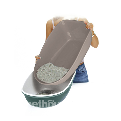 Stefanplast "Furba Top Chic" Закрытый туалет с сеткой для кошек