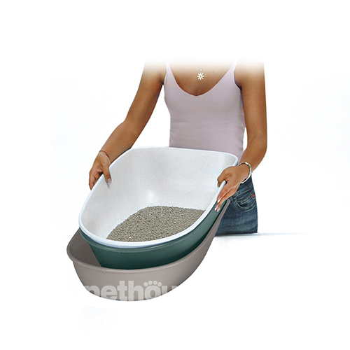 Stefanplast "Furba Top Chic" Закрытый туалет с сеткой для кошек