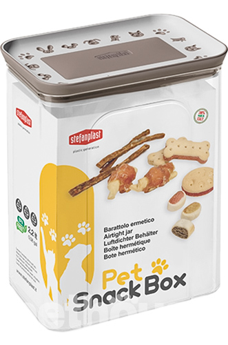 Stefanplast Pet Snack Box Контейнер для лакомства, бежевый
