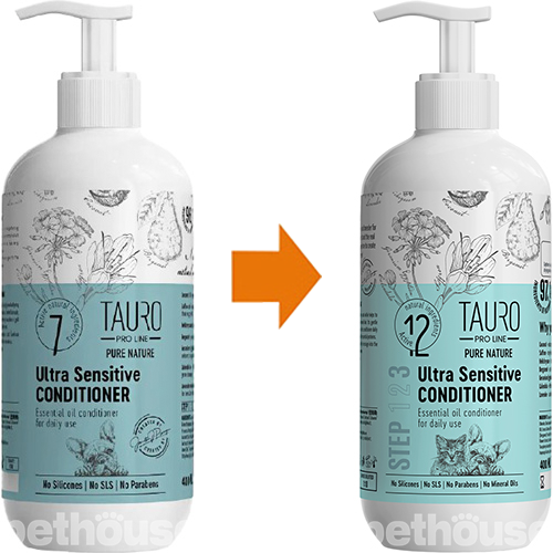 Tauro Pro Line Pure Nature Ultra Sensitive Кондиционер для собак и кошек с чувствительной кожей