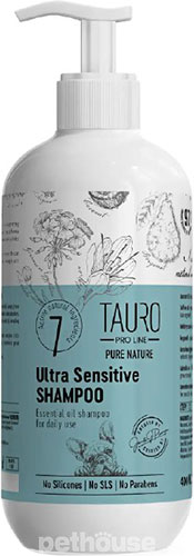 Tauro Pro Line Pure Nature Ultra Sensitive Шампунь для котів і собак з чутливою шкірою