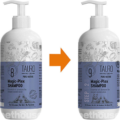 Tauro Pro Line Pure Nature Magic-Plex Шампунь для відновлення шерсті собак і котів