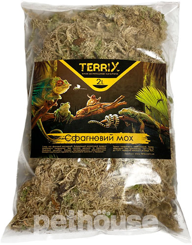 TerriX Мох сфагнум для террариума