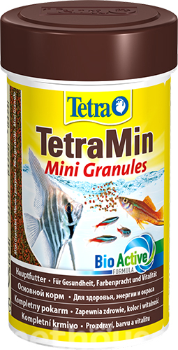 TetraMin MiniGranules - корм для рыб небольшого размера, гранулы