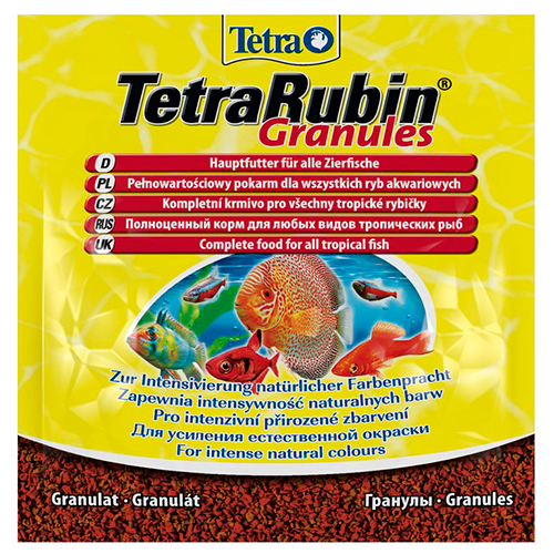 TetraRubin Granules - корм для усиления естественной окраса, гранулы, фото 2
