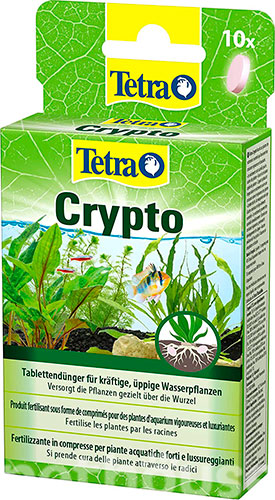 Tetra Crypto - удобрение для аквариумных растений, таблетки