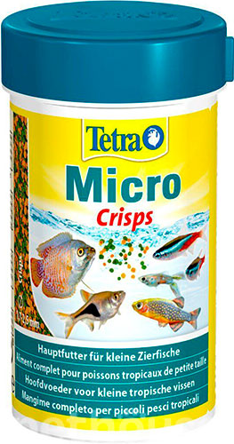 Tetra Micro Crisps - корм для небольших рыб, чипсы
