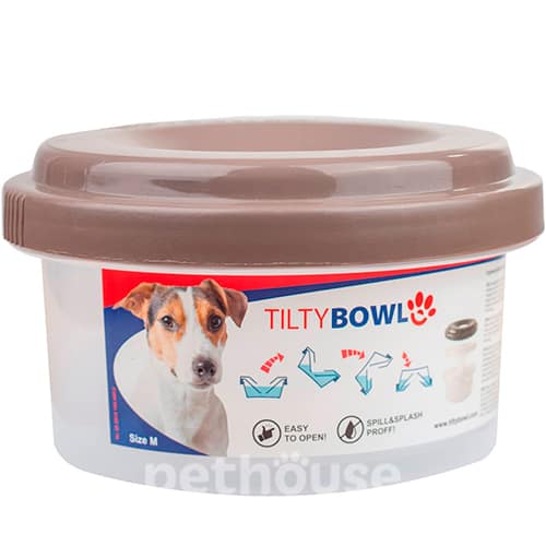 Tilty Bowl Миска с защитой от проливания для собак, 600 мл, фото 3