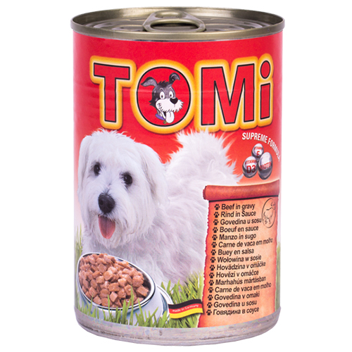 Tomi Яловичина в соусі для собак
