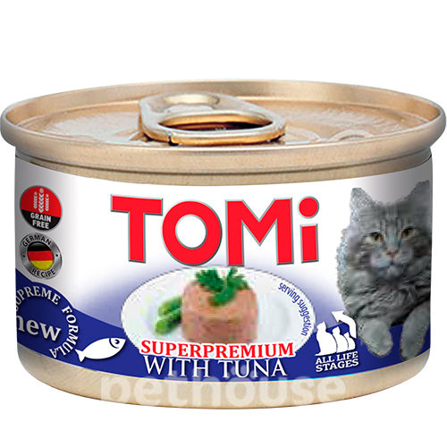 Tomi Ніжний мус з тунцем для котів
