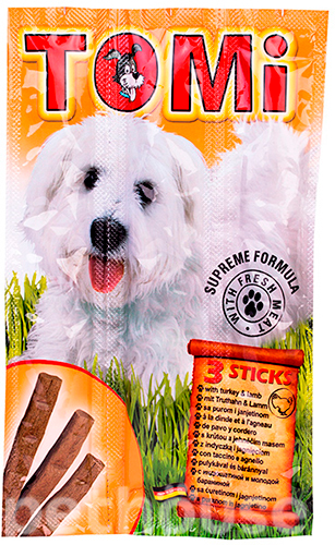 Tomi Sticks Dog Палочки с индейкой и ягненком для собак