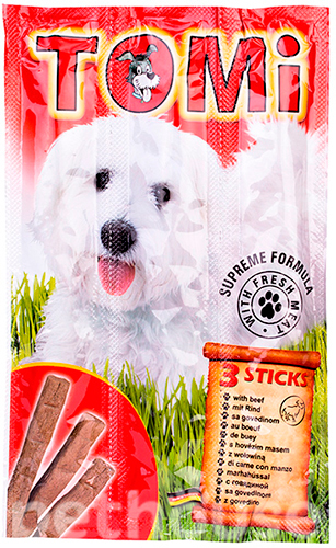 Tomi Sticks Dog Палочки с говядиной для собак