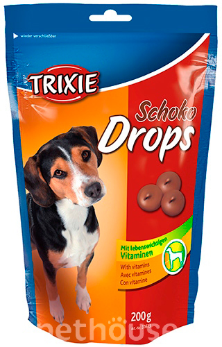 Trixie дропси з шоколадом для собак