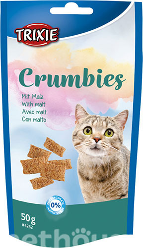 Trixie Crumbies Подушечки с солодом для кошек