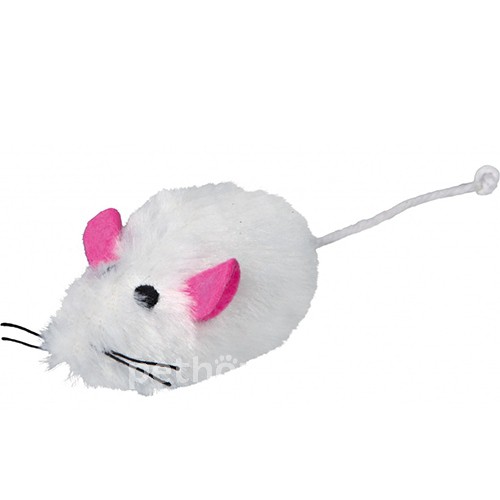 Trixie Мышка плюшевая, с пищалкой